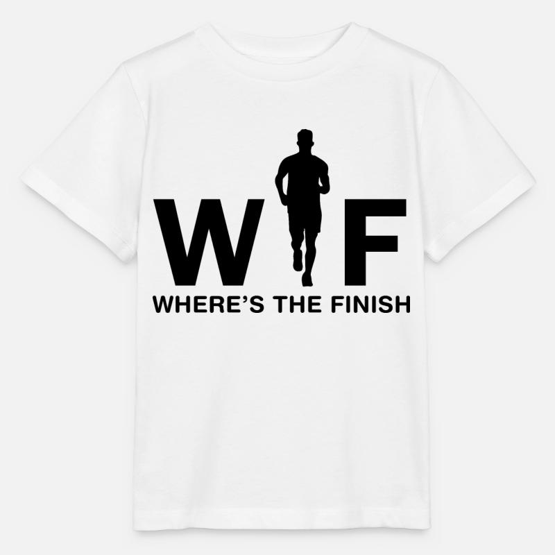 Marathon Running - Stanley/Stella Kinder T-Shirt MINI CREATOR  - Weiß