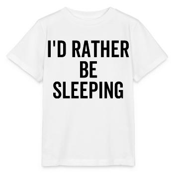 Je préfère dormir - T-shirt bio MINI CREATOR Stanley/Stella Enfant - blanc - Devant - Maike (125cm)