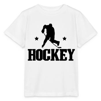 Hockey - T-shirt bio MINI CREATOR Stanley/Stella Enfant - blanc - Devant - Maike (125cm)