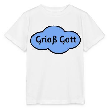 Griaß Gott - Stanley/Stella Kinder T-Shirt MINI CREATOR  - Weiß - Vorne - Maike (125cm)