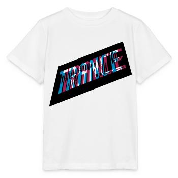 3D Effekt Trance Design - Stanley/Stella Kinder T-Shirt MINI CREATOR  - Weiß - Vorne - Maike (125cm)