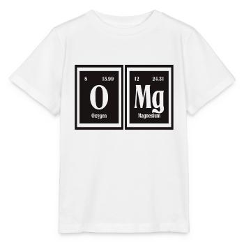 OMG | Periodensystem der Elemente - Stanley/Stella Kinder T-Shirt MINI CREATOR  - Weiß - Vorne - Maike (125cm)