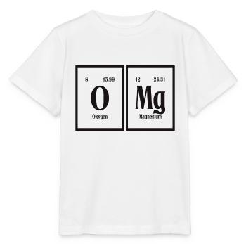 OMG | Periodic Table of Elements - Stanley/Stella MINI CREATOR Kids’ T-Shirt - white - Front - Maike (125cm)