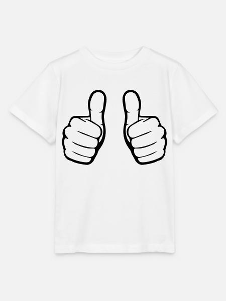 Like Hands - Stanley/Stella Kinder T-Shirt MINI CREATOR  - Weiß