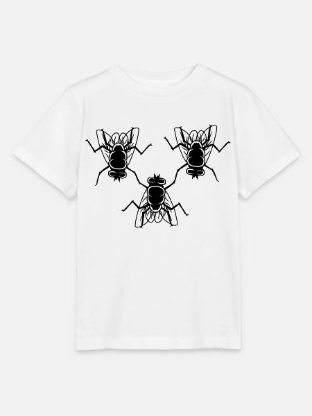 3 Freunde Stubenfliegen Team - Stanley/Stella Kinder T-Shirt MINI CREATOR - Weiß