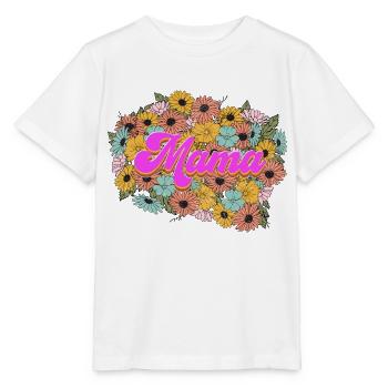Proud Mom Mother MomMy Life's Work Kids Child - Stanley/Stella MINI CREATOR Kids’ T-Shirt - white - Front - Maike (125cm)