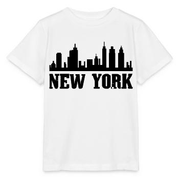 New York - T-shirt bio MINI CREATOR Stanley/Stella Enfant - blanc - Devant - Maike (125cm)