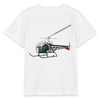 Hélicoptères, Hélicoptères - T-shirt bio MINI CREATOR Stanley/Stella Enfant - blanc - Devant - Maike (125cm)