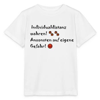 kommt mir nicht zu n ahe - Stanley/Stella Kinder T-Shirt MINI CREATOR  - Weiß - Vorne - Maike (125cm)