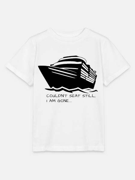 KREUZFAHRT I am gone - Stanley/Stella Kinder T-Shirt MINI CREATOR - Weiß
