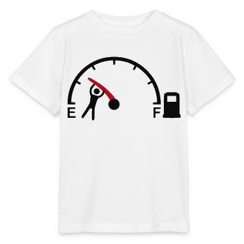 essence trop cher - humour - T-shirt bio MINI CREATOR Stanley/Stella Enfant - blanc - Devant - Maike (125cm)