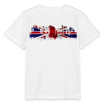 Angleterre Royaume-Uni Londres Anglais britannique Royaume-Uni - T-shirt bio MINI CREATOR Stanley/Stella Enfant - blanc - Devant - Maike (125cm)