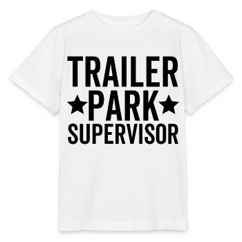 Trailer Park Supervisor - Stanley/Stella Kinder T-Shirt MINI CREATOR  - Weiß - Vorne - Maike (125cm)