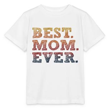 BESTE MUTTER ALLER ZEITEN - Stanley/Stella Kinder T-Shirt MINI CREATOR  - Weiß - Vorne - Maike (125cm)