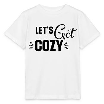Installons-nous confortablement - T-shirt bio MINI CREATOR Stanley/Stella Enfant - blanc - Devant - Maike (125cm)