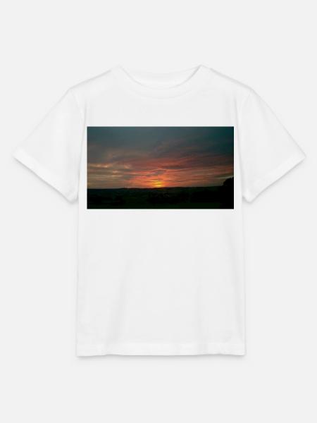 Sonnenuntergang - Stanley/Stella Kinder T-Shirt MINI CREATOR - Weiß