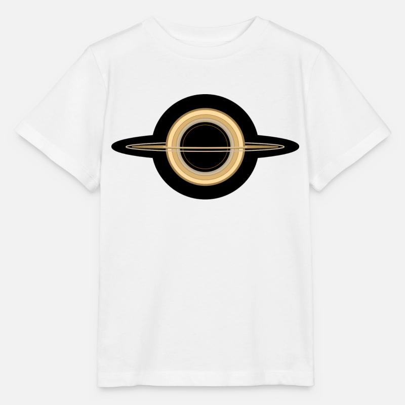 Schwarzes Loch - Stanley/Stella Kinder T-Shirt MINI CREATOR  - Weiß