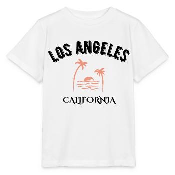 Los Angeles Kalifornien - Stanley/Stella Kinder T-Shirt MINI CREATOR  - Weiß - Vorne - Maike (125cm)