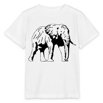 Safari Zoo Animal Safari Zoo - Stanley/Stella Kinder T-Shirt MINI CREATOR  - Weiß - Vorne - Maike (125cm)