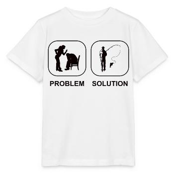 Fishing Fishing Fishing Fishing hooks Fishing - Stanley/Stella MINI CREATOR Kids’ T-Shirt - white - Front - Maike (125cm)