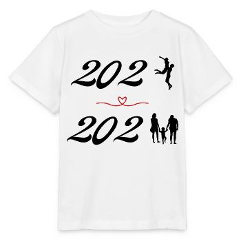 Pregnancy announcement 2023 - Stanley/Stella MINI CREATOR Kids’ T-Shirt - white - Front - Maike (125cm)