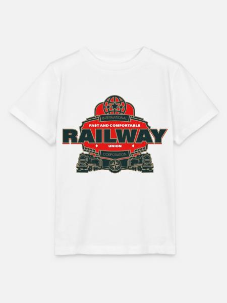 international railway union - Stanley/Stella Kinder T-Shirt MINI CREATOR - Weiß
