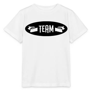 équipe - T-shirt bio MINI CREATOR Stanley/Stella Enfant - blanc - Devant - Maike (125cm)