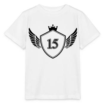 wappen 15 - Stanley/Stella Kinder T-Shirt MINI CREATOR  - Weiß - Vorne - Maike (125cm)