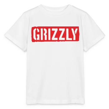Grizzly Bär Slogan - Stanley/Stella Kinder T-Shirt MINI CREATOR  - Weiß - Vorne - Maike (125cm)