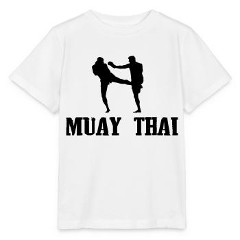 muay thai - Stanley/Stella Kinder T-Shirt MINI CREATOR  - Weiß - Vorne - Maike (125cm)