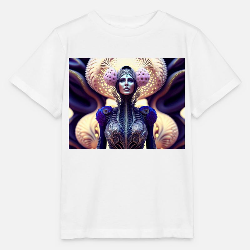 Femme biomorphe - T-shirt bio MINI CREATOR Stanley/Stella Enfant - blanc