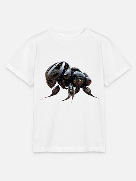 Elefanten Kaefer Roboter - Stanley/Stella Kinder T-Shirt MINI CREATOR - Weiß