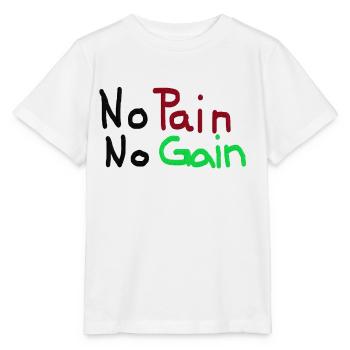 On n’a rien sans rien - T-shirt bio MINI CREATOR Stanley/Stella Enfant - blanc - Devant - Maike (125cm)
