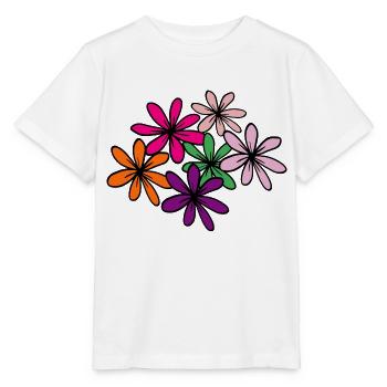 Flower Flower Plant - Stanley/Stella MINI CREATOR Kids’ T-Shirt - white - Front - Maike (125cm)