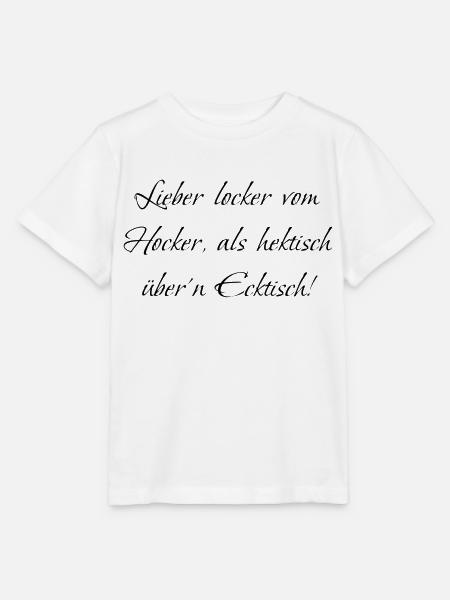 Lustiger Spruch - Stanley/Stella Kinder T-Shirt MINI CREATOR - Weiß