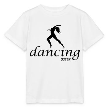 Dancing Dance Music - Stanley/Stella MINI CREATOR Kids’ T-Shirt - white - Front - Maike (125cm)