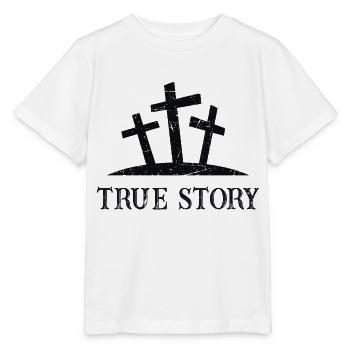 True Story - Stanley/Stella MINI CREATOR Kids’ T-Shirt - white - Front - Maike (125cm)