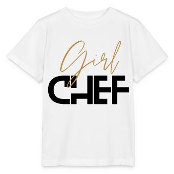Girl Chef - Stanley/Stella Kinder T-Shirt MINI CREATOR  - Weiß - Vorne - Maike (125cm)