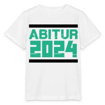 Abitur 2024 - Stanley/Stella Kinder T-Shirt MINI CREATOR  - Weiß - Vorne - Maike (125cm)