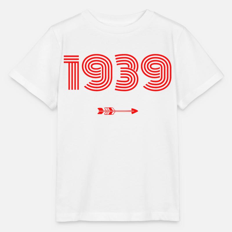 Né en 1939 - T-shirt bio MINI CREATOR Stanley/Stella Enfant - blanc