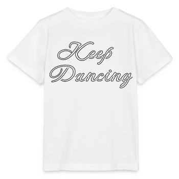 Dancing Dance Music - Stanley/Stella MINI CREATOR Kids’ T-Shirt - white - Front - Maike (125cm)