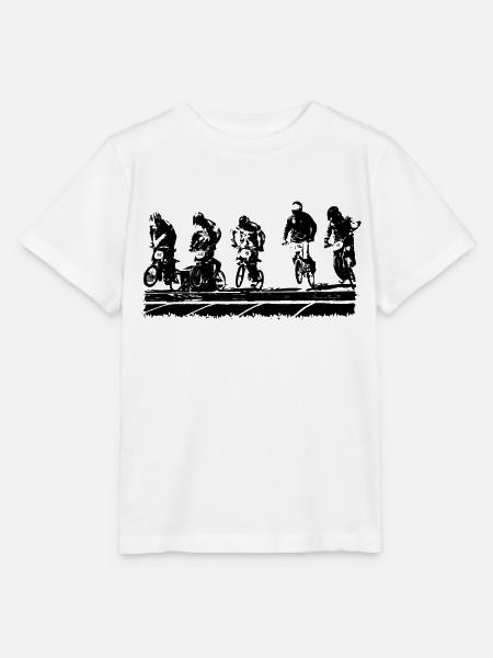 BMX - Stanley/Stella Kinder T-Shirt MINI CREATOR  - Weiß