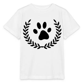 kranz pfote - Stanley/Stella Kinder T-Shirt MINI CREATOR  - Weiß - Vorne - Maike (125cm)