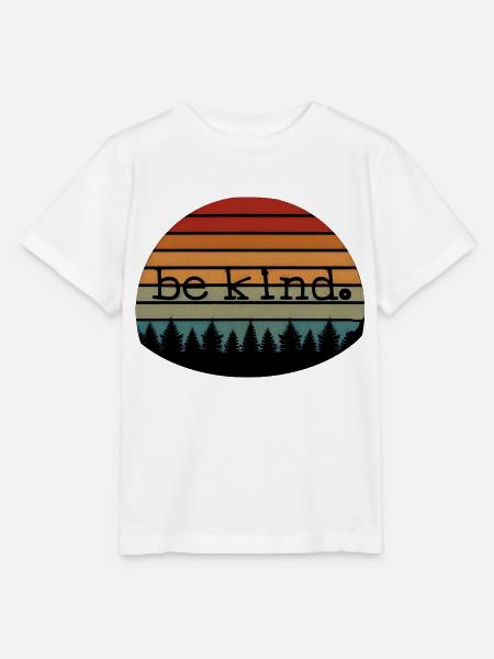 freundlich sein - Stanley/Stella Kinder T-Shirt MINI CREATOR  - Weiß