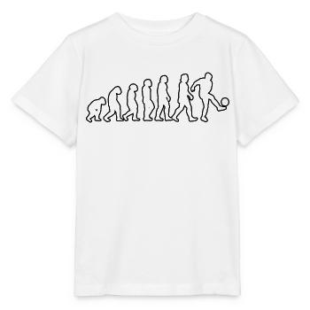 Fußballspieler Fußballmannschaft Fußballdesign - Stanley/Stella Kinder T-Shirt MINI CREATOR  - Weiß - Vorne - Maike (125cm)