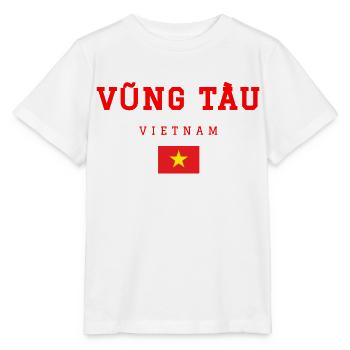 Vung Tau Vietnam - Stanley/Stella Kinder T-Shirt MINI CREATOR  - Weiß - Vorne - Maike (125cm)