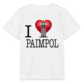 I love paimpol by i love bretagne - Stanley/Stella MINI CREATOR Kids’ T-Shirt - white - Front - Maike (125cm)