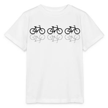 Bike Bike Bike - Stanley/Stella MINI CREATOR Kids’ T-Shirt - white - Front - Maike (125cm)