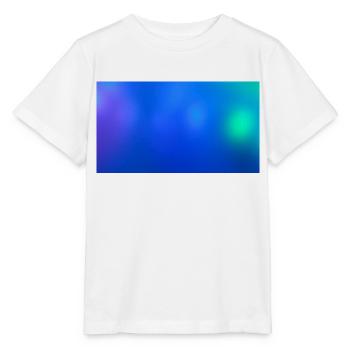 Lumières bleues 73 - T-shirt bio MINI CREATOR Stanley/Stella Enfant - blanc - Devant - Maike (125cm)