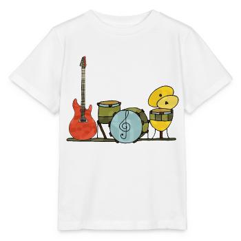 Musical Instruments - Stanley/Stella MINI CREATOR Kids’ T-Shirt - white - Front - Maike (125cm)